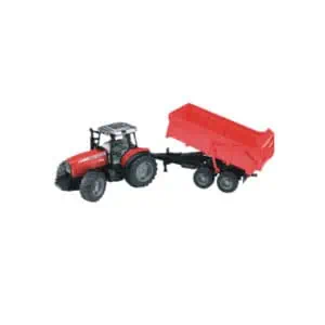 MF 7480 mit Kippanhänger, Maßstab 1:16
