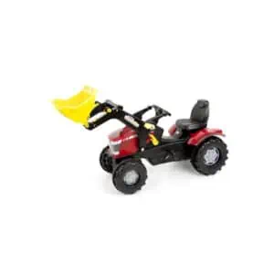 MF 8650 Pedalling tractor with RollyTrac-front loader
