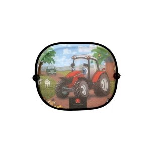 Sonnenschutzblenden mit lustigem MF Traktor Design im 2er Set