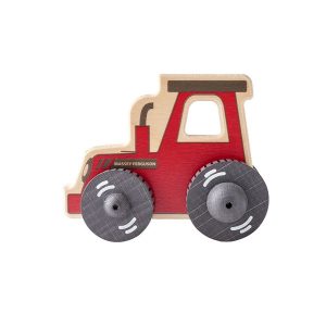 Wooden push-along Tractor
