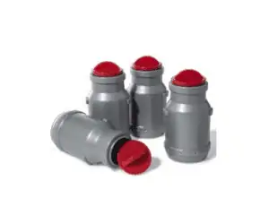 Set mit 4 Milchkannen für RollyBox
