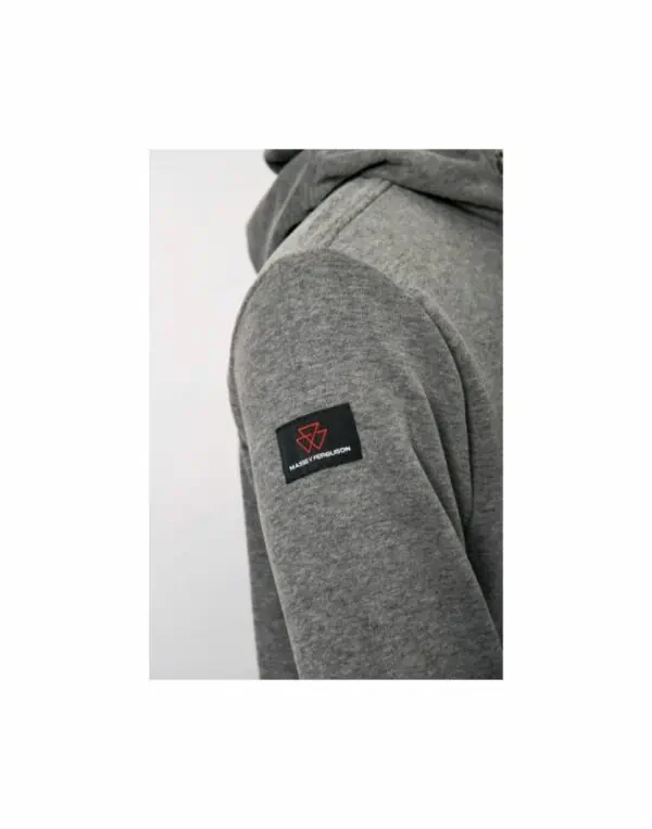 GREY UNISEX HOODIE - Image 3