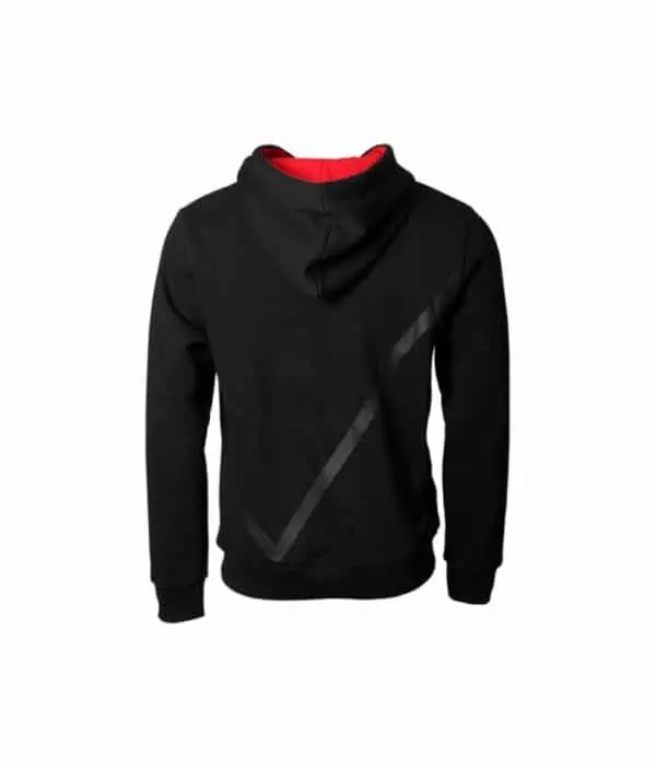 KAPUZENPULLOVER, UNISEX, SCHWARZ – Bild 2
