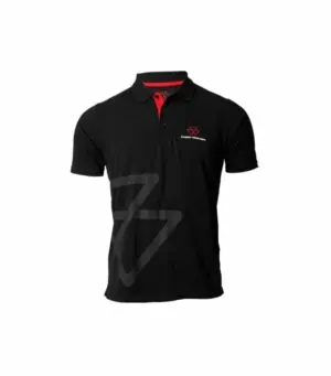 MÄNNER SCHWARZES POLOSHIRT