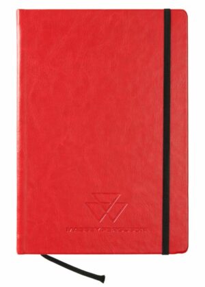 RED IMITATION LEATHER BOOK