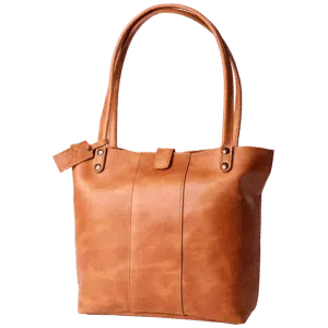 LEATHER SHOPPING BAG