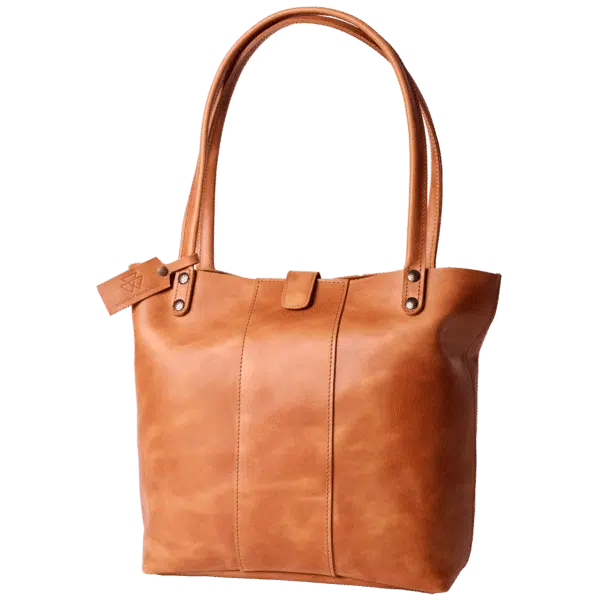 LEATHER SHOPPING BAG