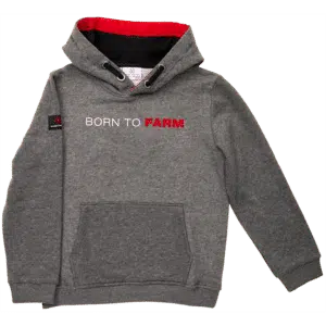 KAPUZENPULLOVER BORN TO FARM FÜR KINDER
