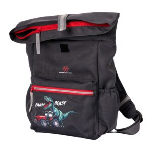 RUCKSACK ZUM ROLLEN FÜR KINDER „FARM BEAST“