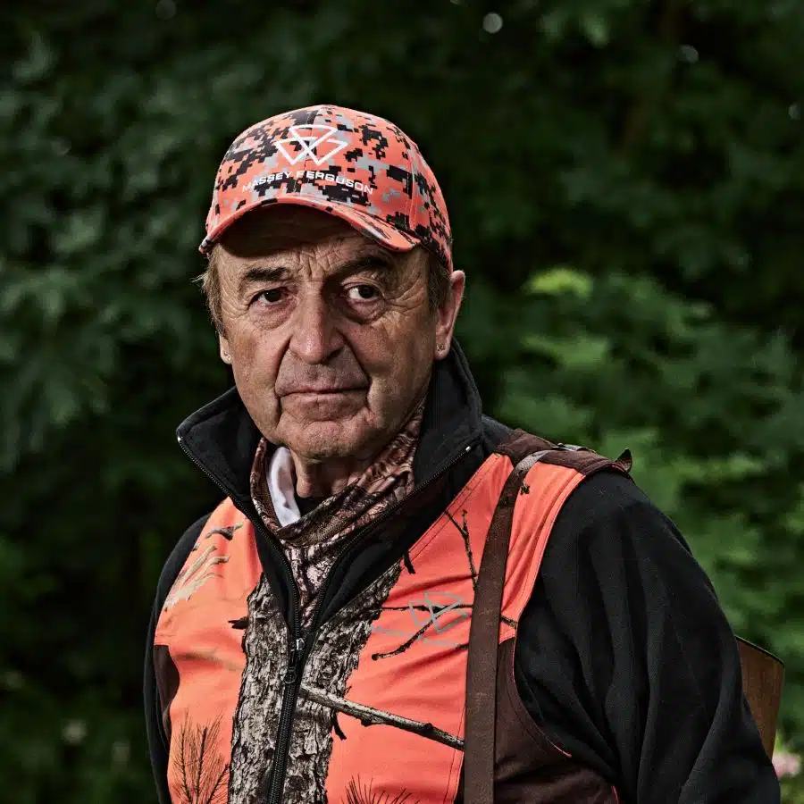 MF Jagdmütze – Orange Pixels – Bild 7