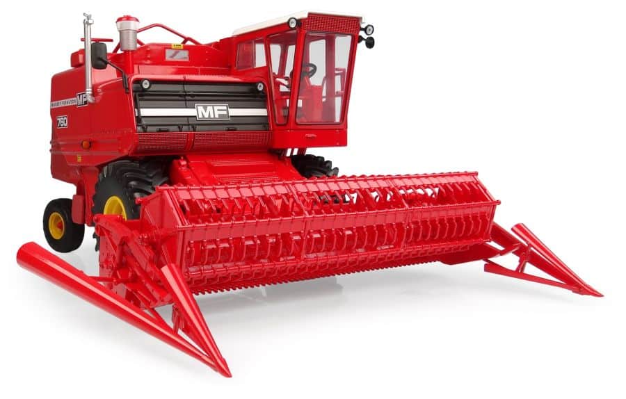 MF 760 Mähdrescher-Modell – Sammlerreplik im Maßstab 1:32