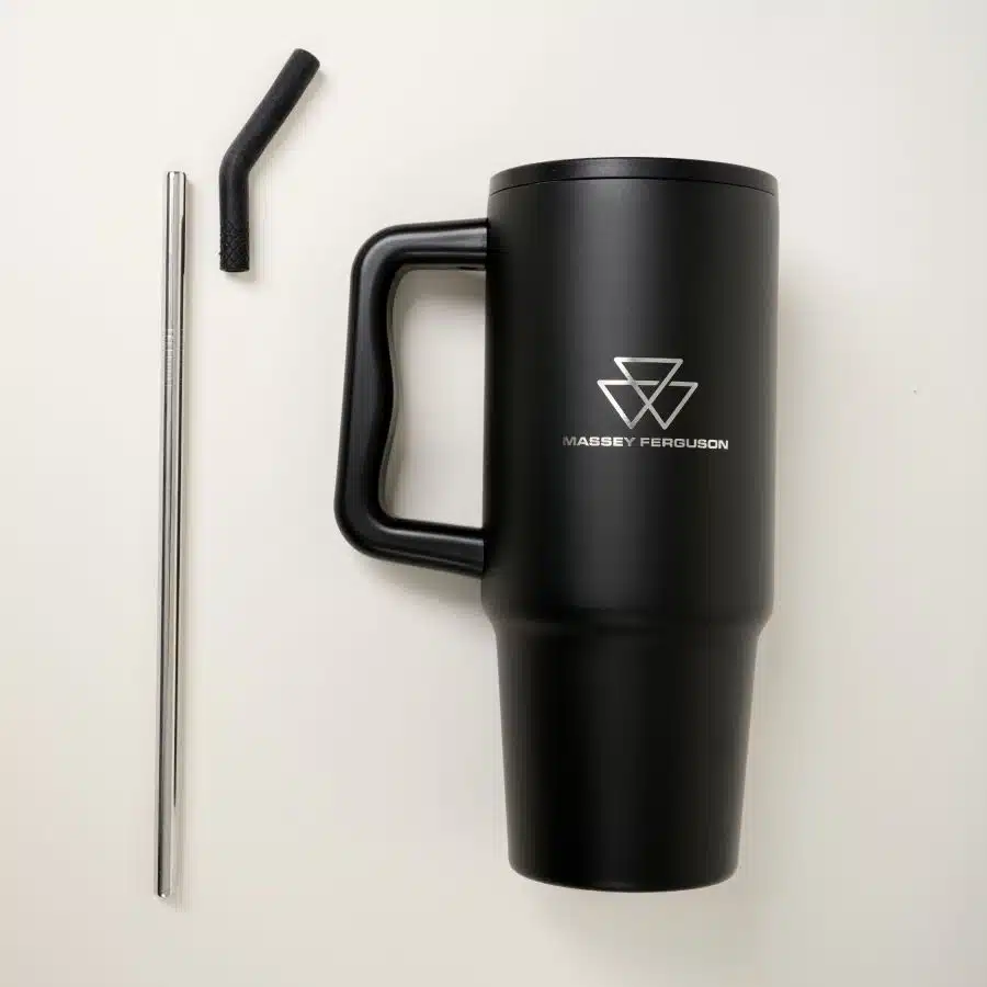 MF Recycelbarer Edelstahl Thermobecher – 900 ml – Bild 3