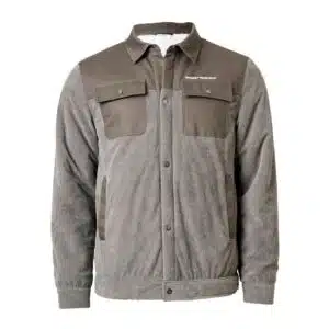 MF Schwarze Cord-Arbeitsjacke