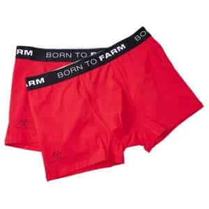 MF Boxershorts für Herren – Rot & Schwarz