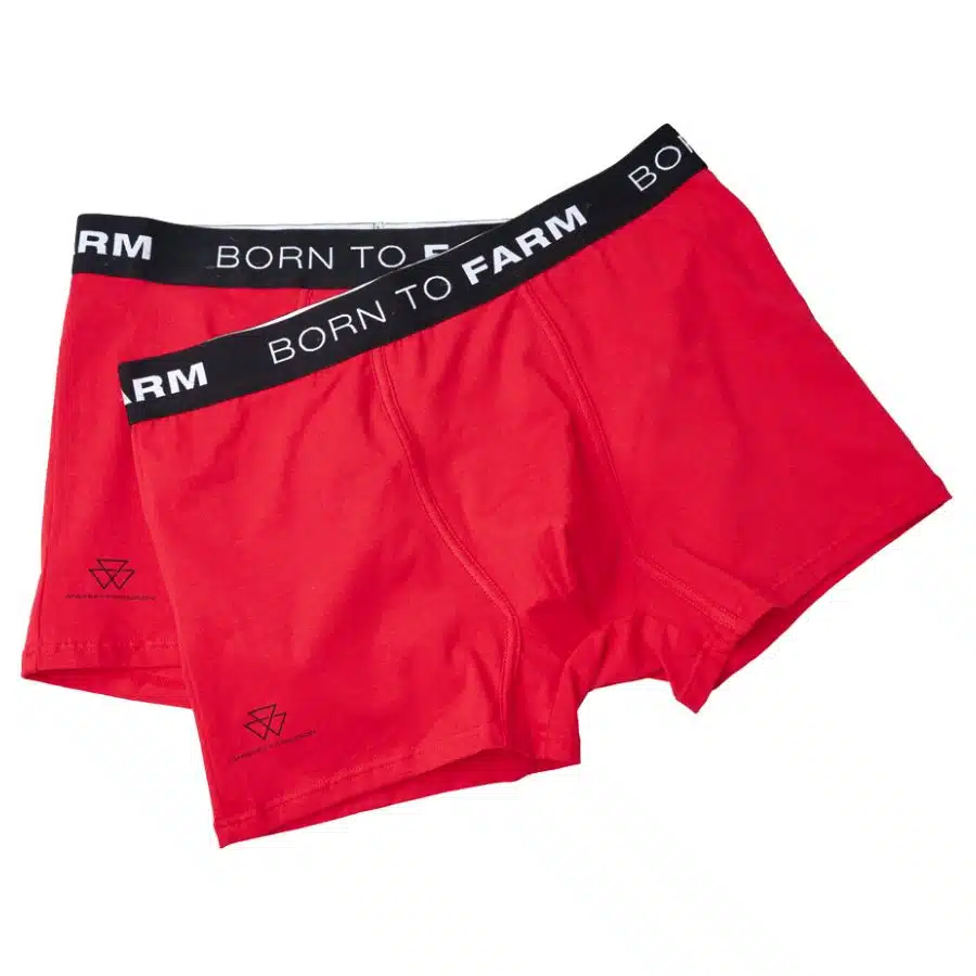 MF Boxershorts für Herren – Rot & Schwarz